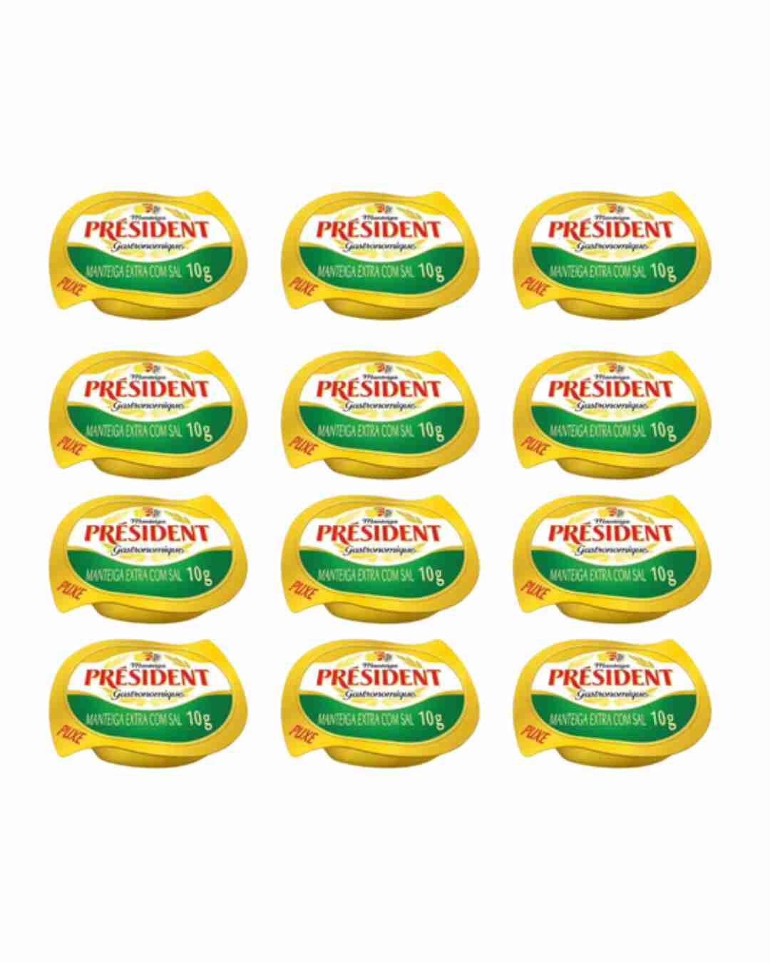 Manteiga Blister C/Sal President 192x10g